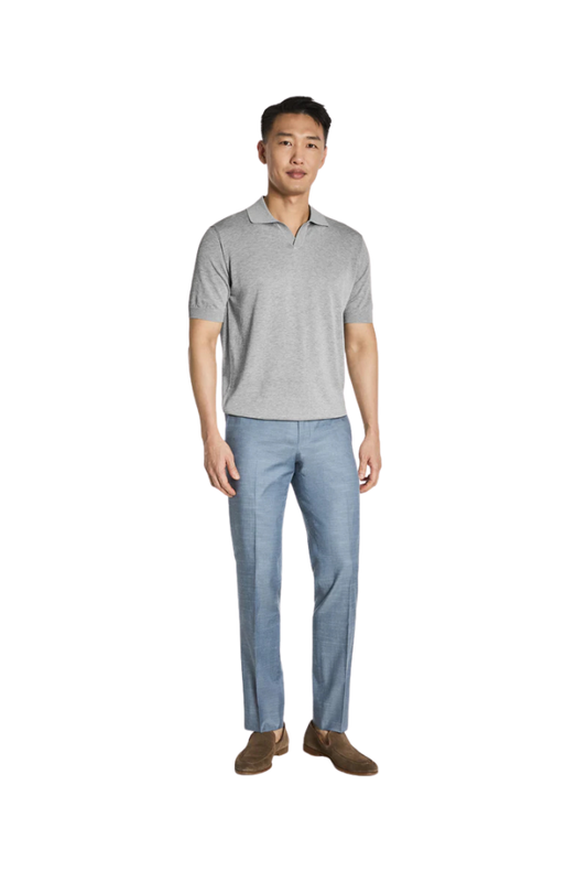 JACK VICTOR Johnny Collar Sweater