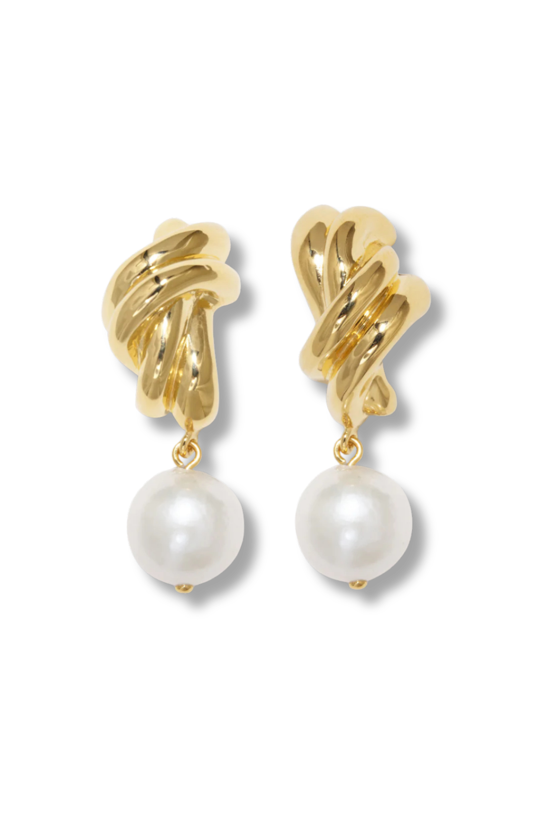 COMPLETEDWORKS Reverse Pearl Earrings