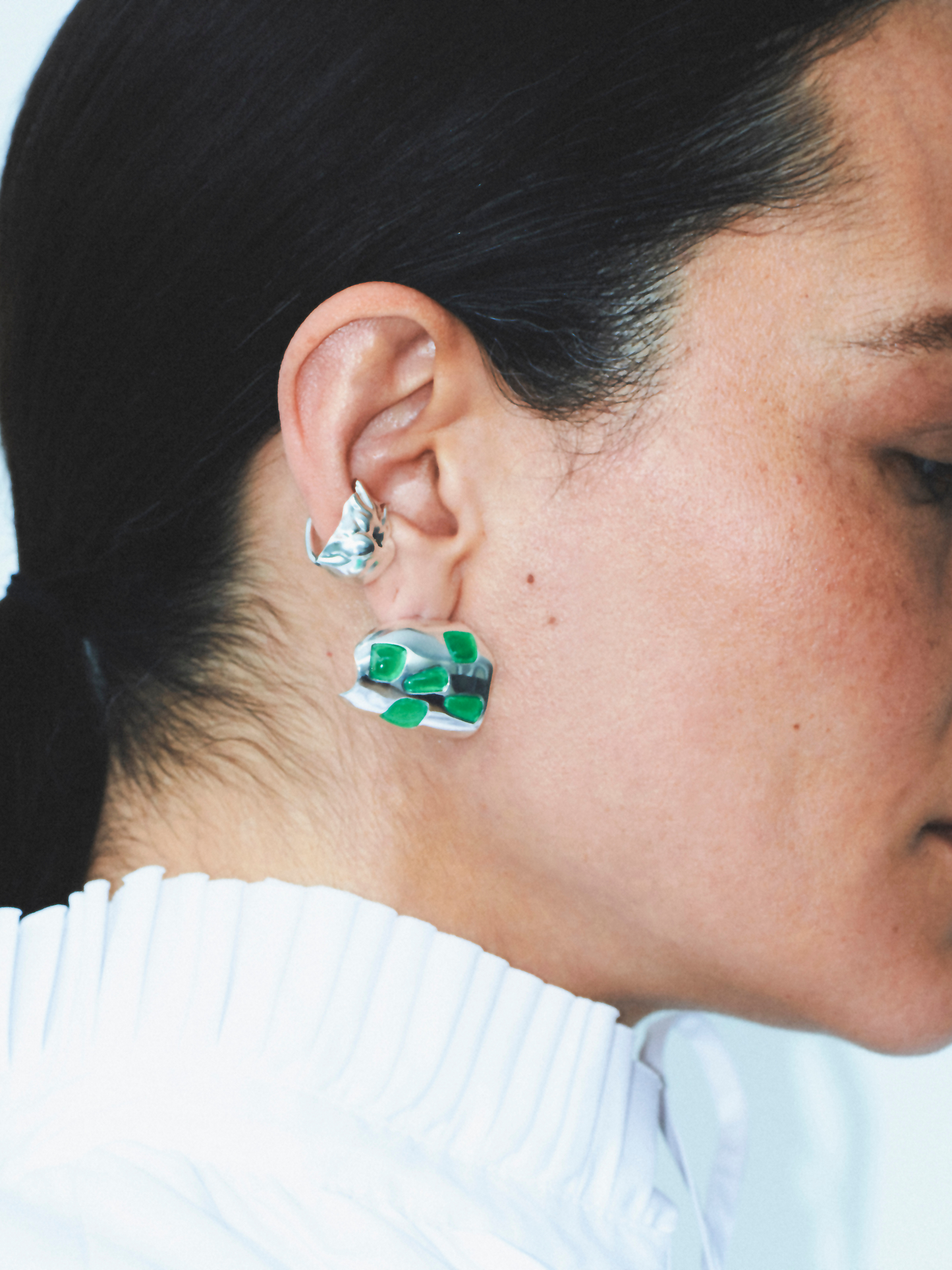 COMPLETEDWORKS Earrings With Resin Stones