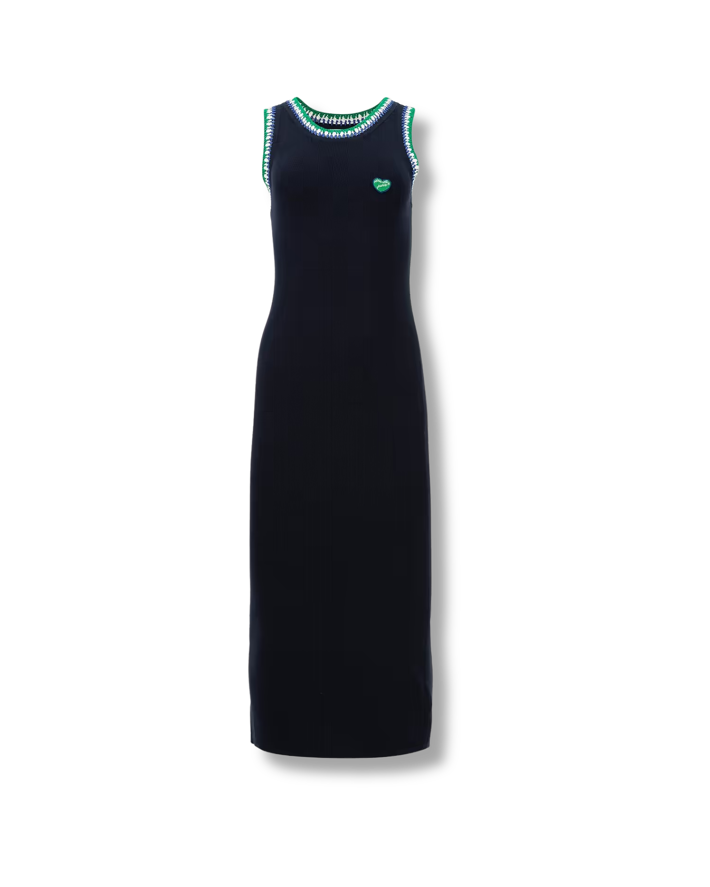 MAISON LABICHE Bargue Cotton Mini Patch Coeur Dress