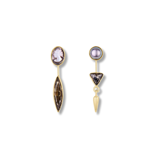 GRAINNE MORTON Detachable Victorian Drop Earrings