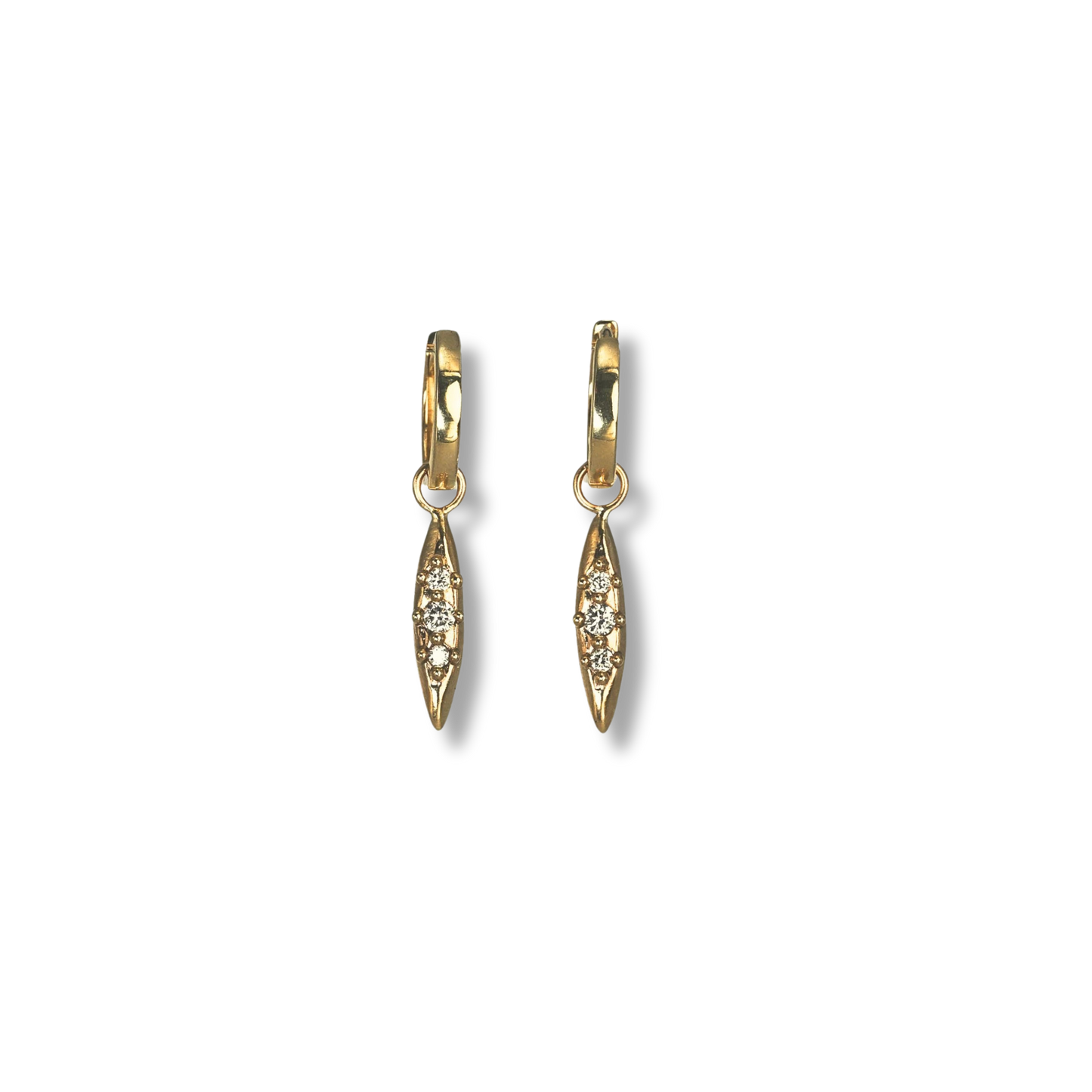 LINDSEY ALLEN Arc Clicker Hoops Earrings