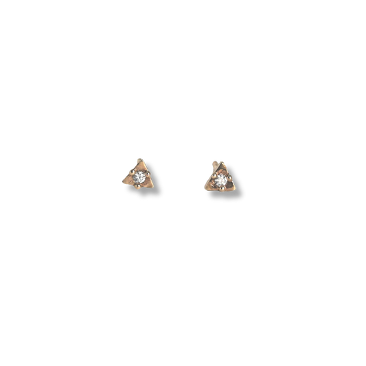 LINDSEY ALLEN Diamond Trine Studs