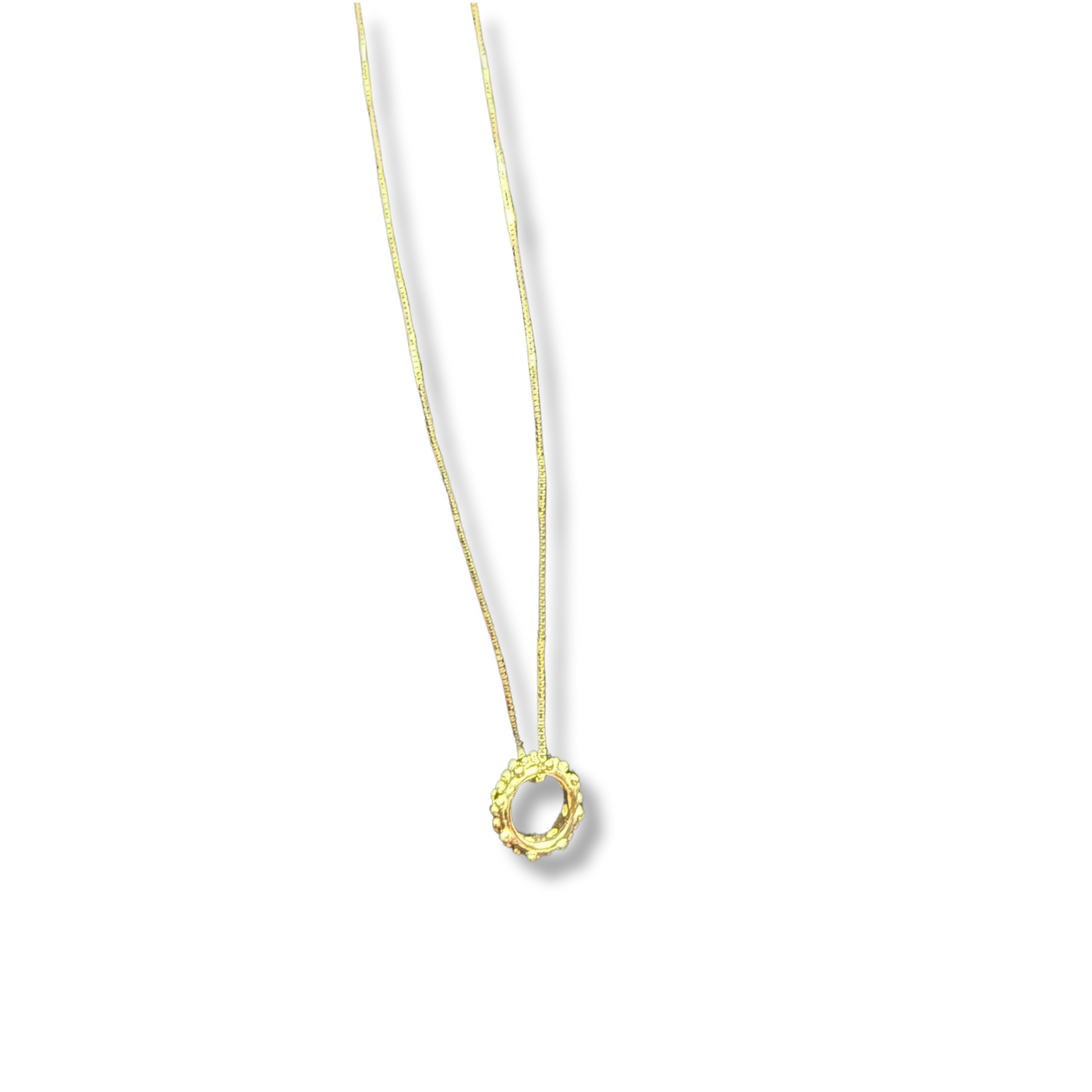 LINDSEY ALLEN Spacer Charm Necklace with Box Chain