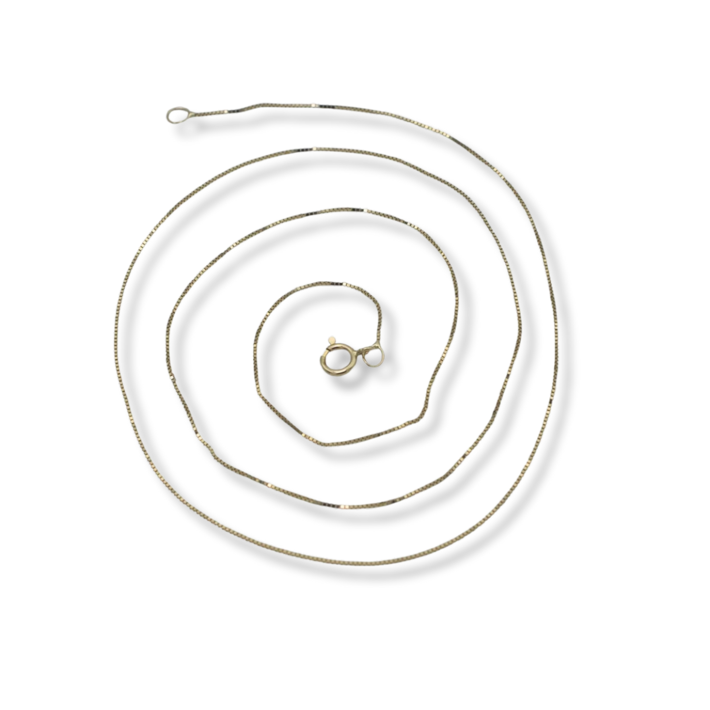 LINDSEY ALLEN Spacer Charm Necklace with Box Chain