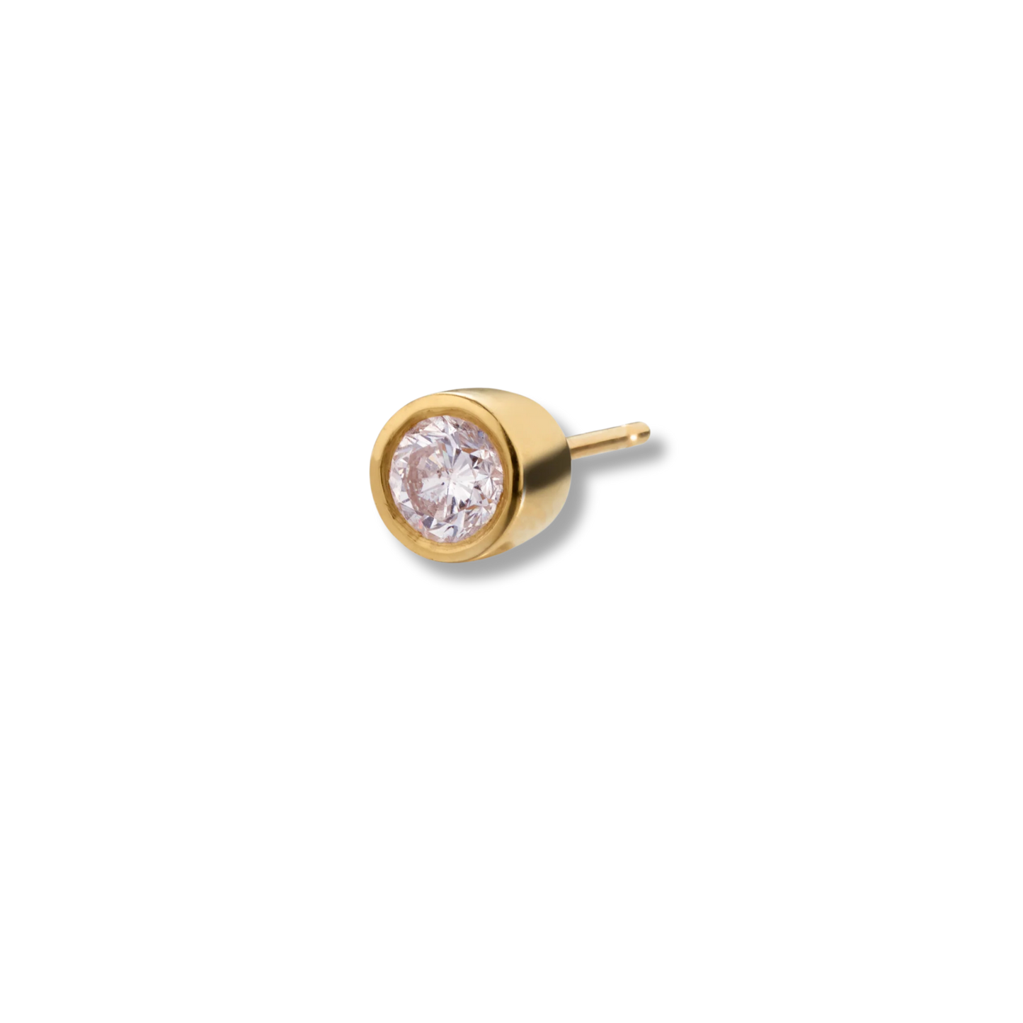 ELIZABETH MOORE Aegis Diamond Stud Earring Single