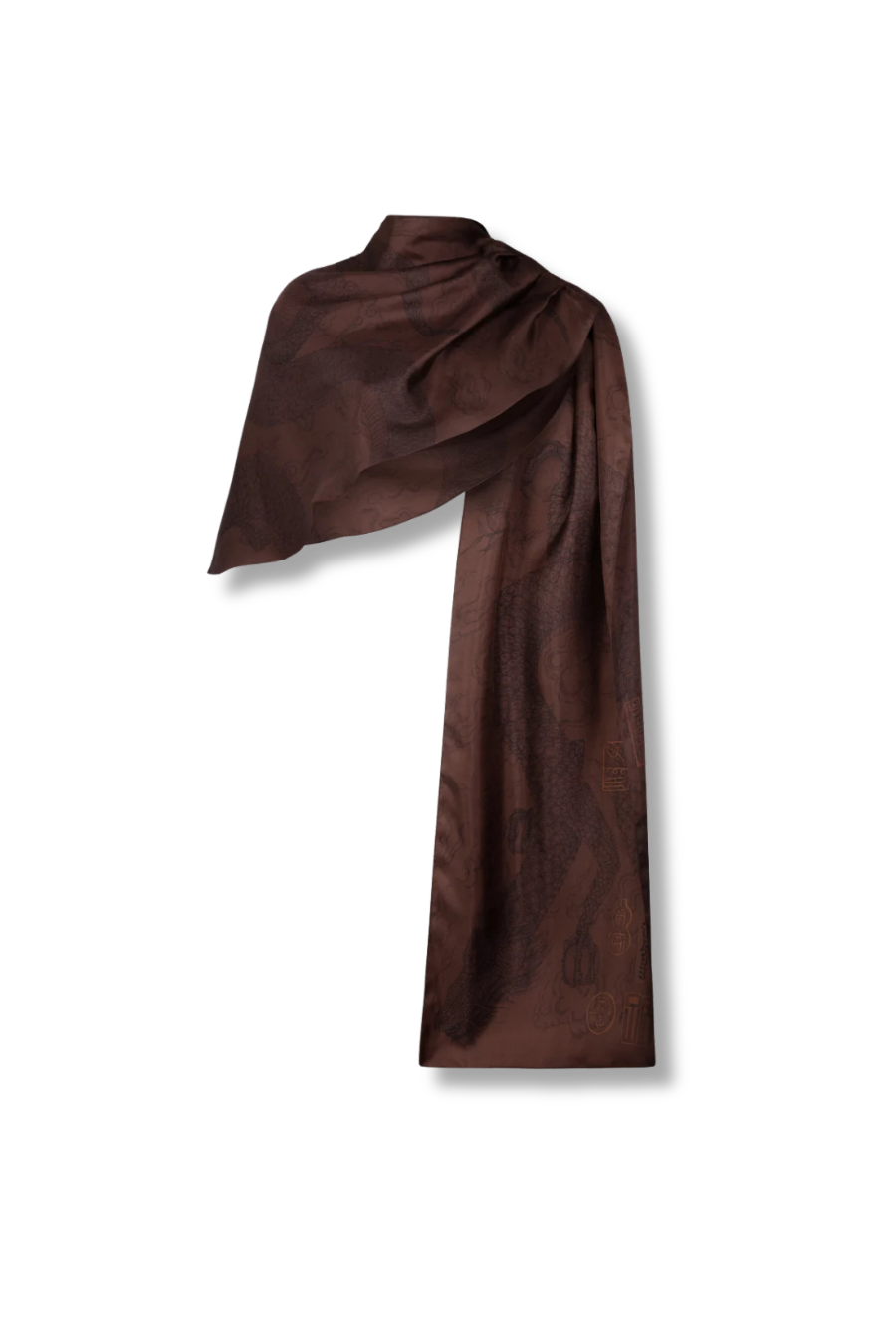 SABINA SAVAGE Chasing The Pearl Silk Drape