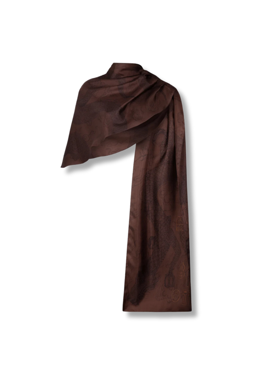SABINA SAVAGE Chasing The Pearl Silk Drape
