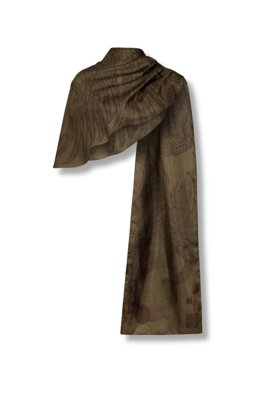 SABINA SAVAGE Wind Dancer, Heaven Caller Silk Drape