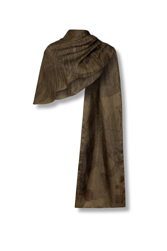 SABINA SAVAGE Wind Dancer, Heaven Caller Silk Drape