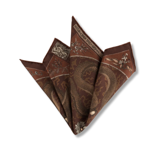 SABINA SAVAGE Chasing The Pearl Silk Scarf