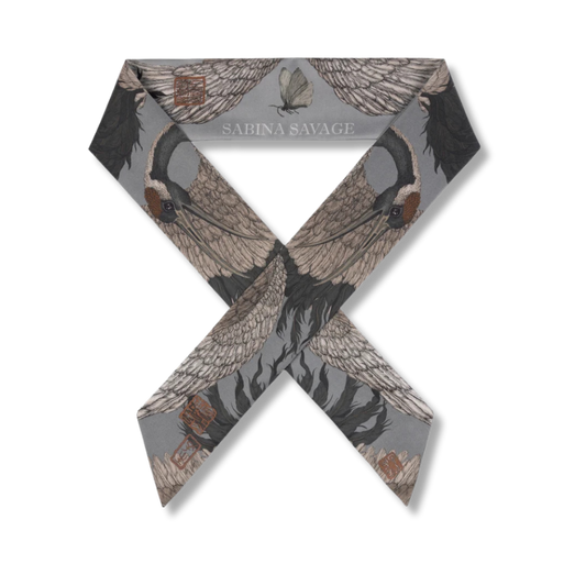 SABINA SAVAGE Wind Dancer, Heaven Caller Ribbon Scarf