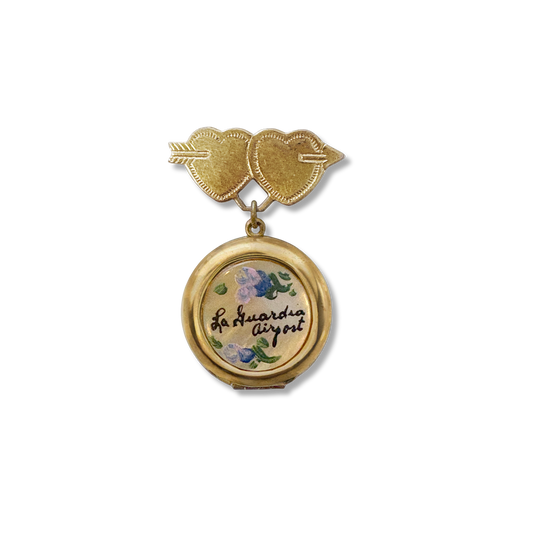 HOUSE OF GOOD MERCANTILE La Guardia Airport Perfumed Brooch