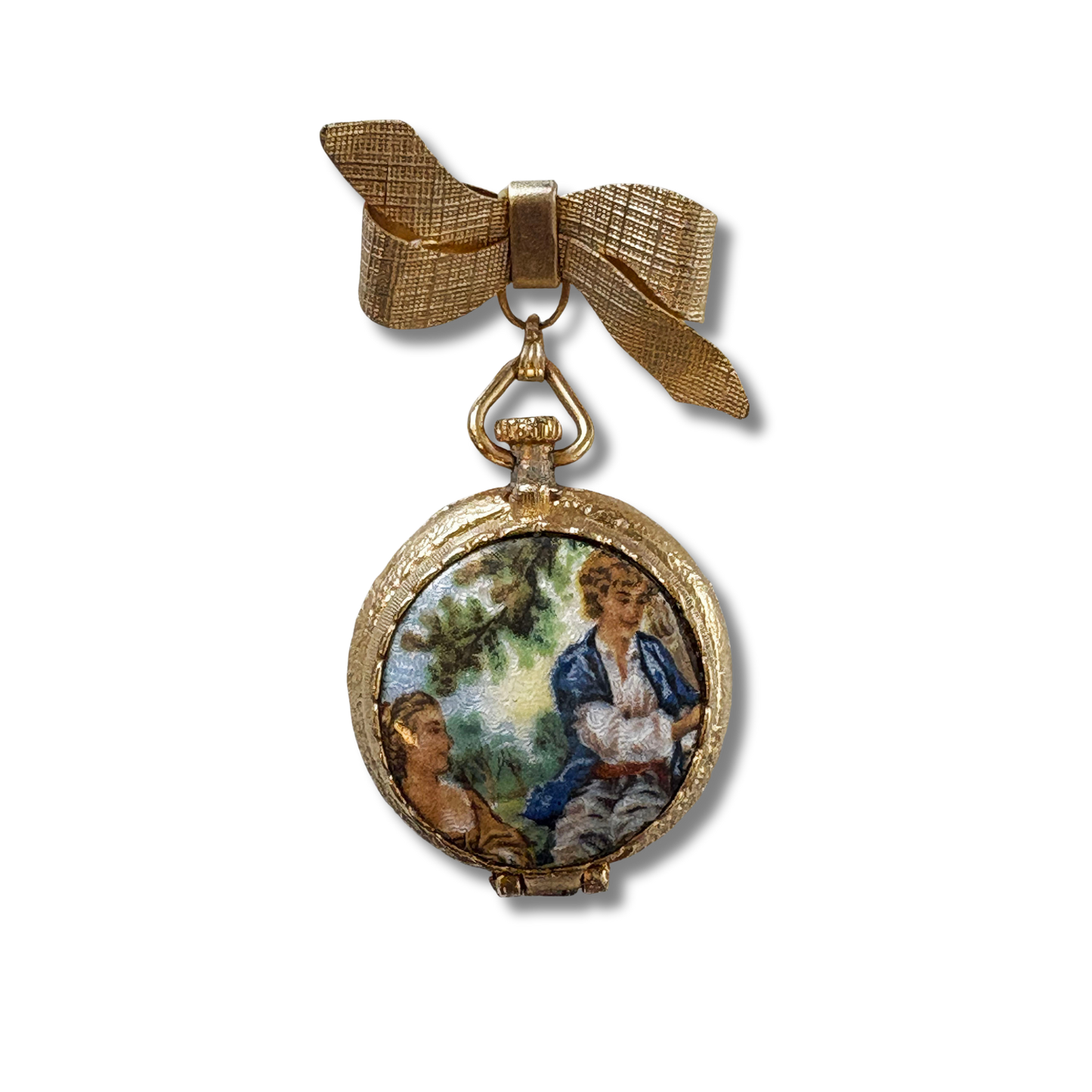 HOUSE OF GOOD MERCANTILE Courting Couple Perfumed Brooch