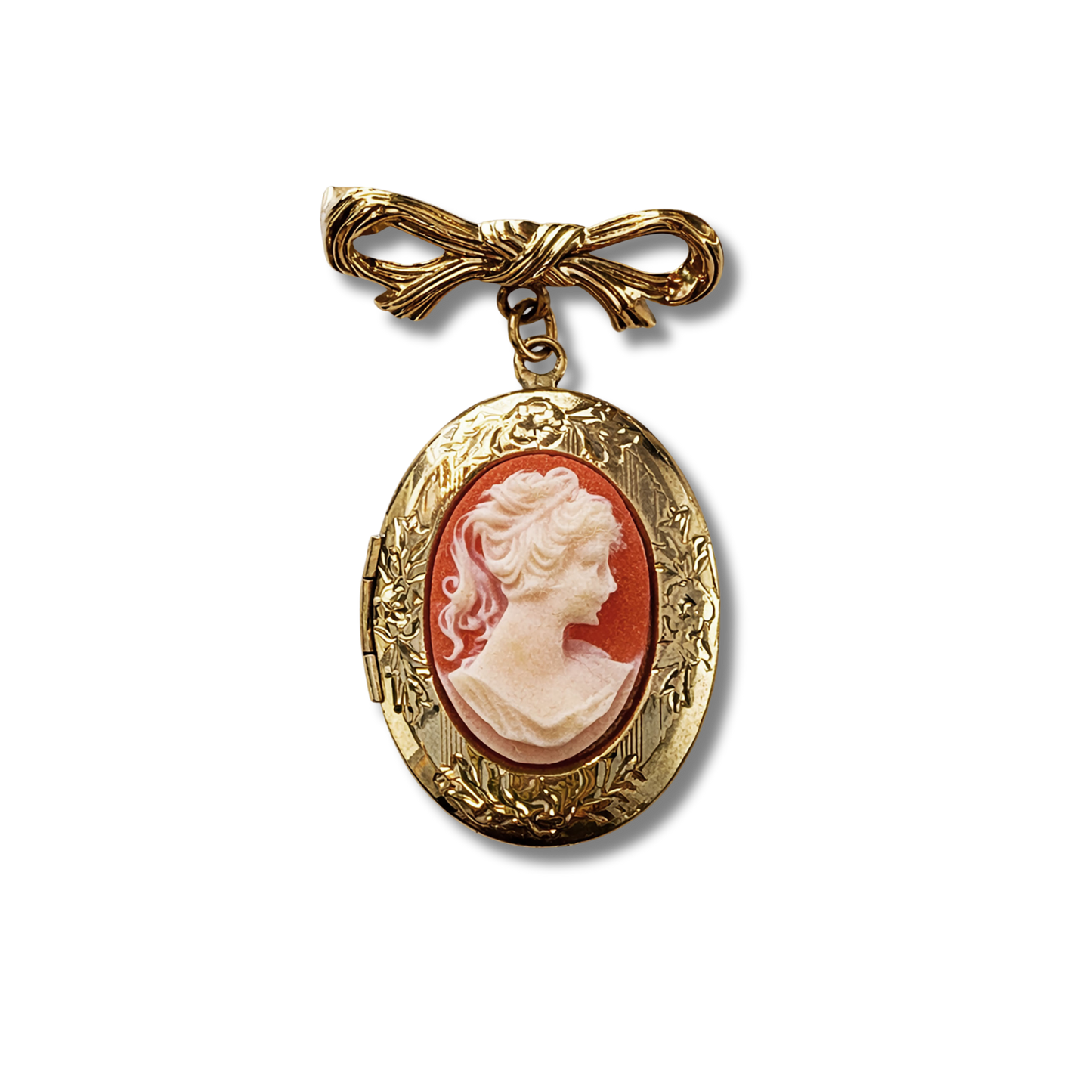 HOUSE OF GOOD MERCANTILE Petite Cameo Perfumed Brooch