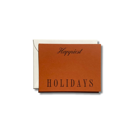 JAYMES PAPER Happiest Holidays Card No. 05
