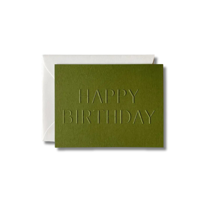 JAYMES PAPER Happy Birthday Card No. 10