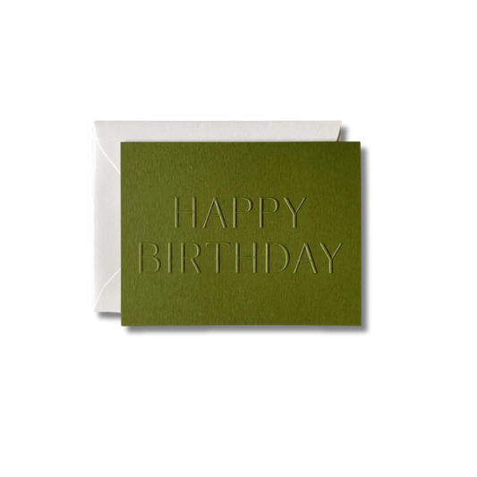 JAYMES PAPER Happy Birthday Card No. 10