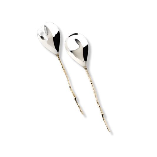 SHELTON METAL Olive Branch Serving Set