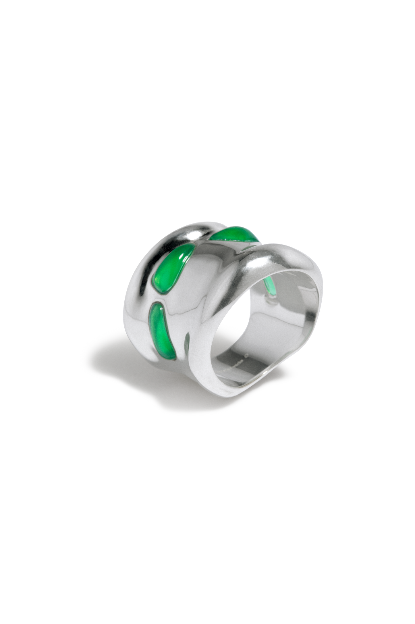 COMPLETEDWORKS Ring With Resin Stones