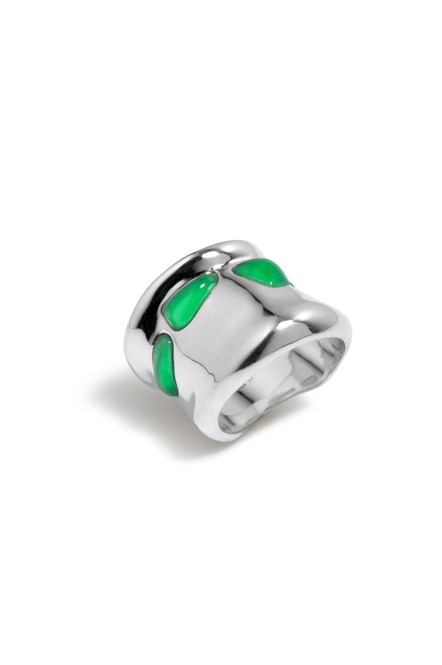COMPLETEDWORKS Ring With Resin Stones