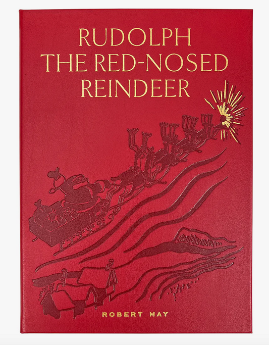 GRAPHIC IMAGE Rudolph The Red Nose Reindeer Leather Book