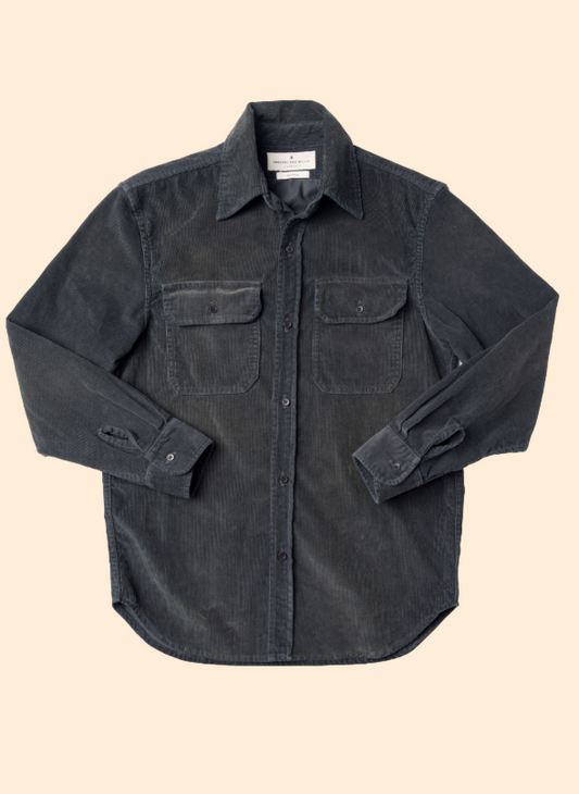 IMOGENE + WILLIE Griffin Washed Grey Cord