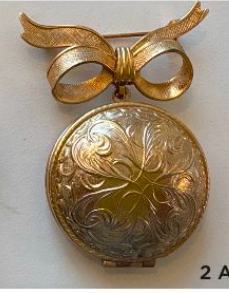 HOUSE OF GOOD MERCANTILE Avon Bow Perfumed Brooch