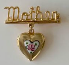 HOUSE OF GOOD MERCANTILE Mother Pink Flower Perfumed Brooch