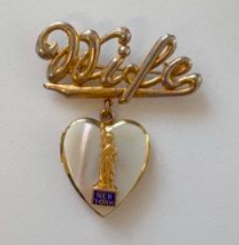 HOUSE OF GOOD MERCANTILE Wife Statue of Liberty Perfumed Brooch