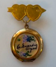 HOUSE OF GOOD MERCANTILE La Guardia Airport Perfumed Brooch