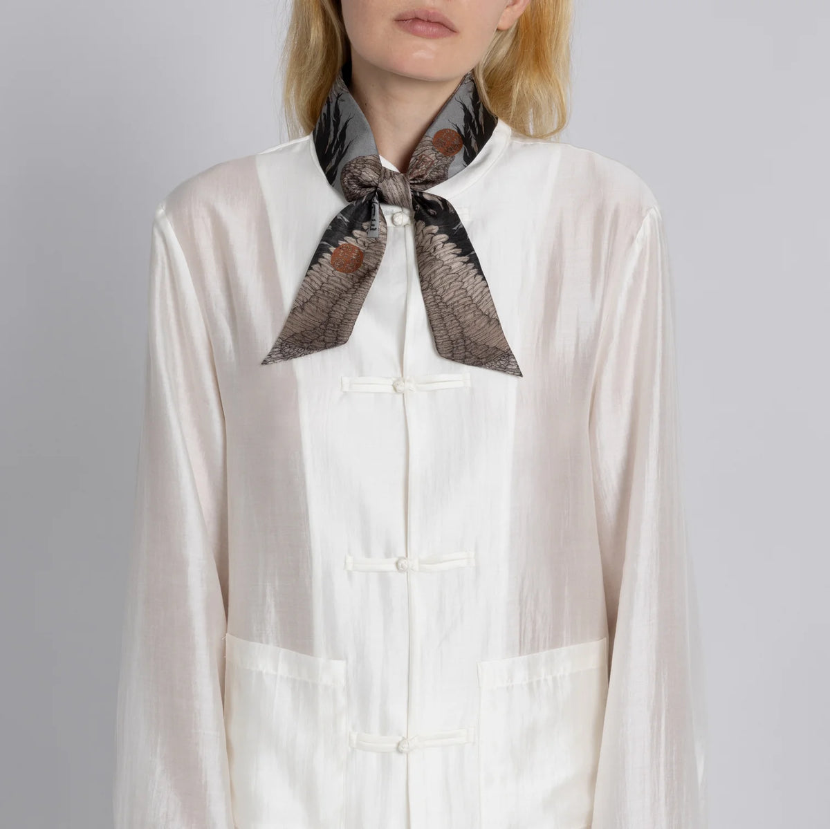 SABINA SAVAGE Chasing Wind Dancer, Heaven Caller Ribbon Scarf