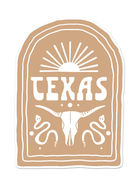 MADDON AND CO Texas Sticker