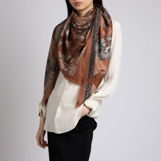 SABINA SAVAGE The Song Deer Scarf