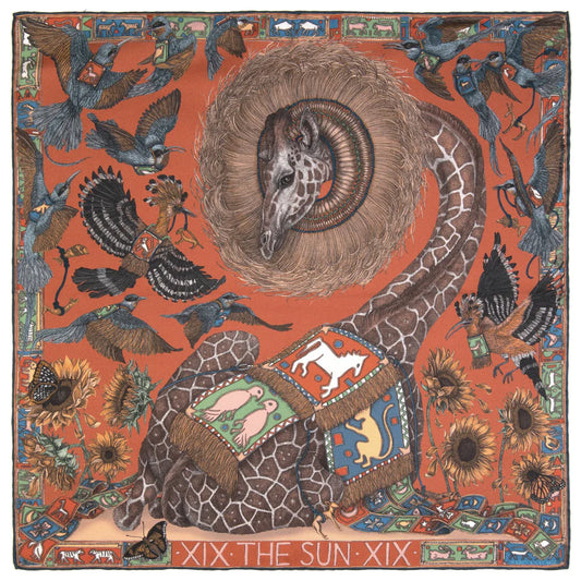 SABINA SAVAGE The Sun Silk Scarf