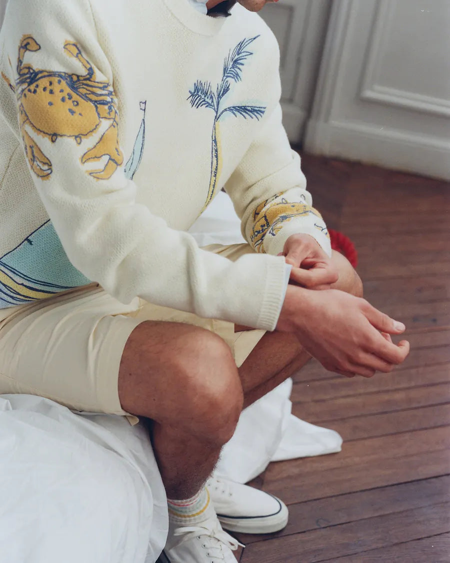 MAISON LABICHE Sailboat Sweater