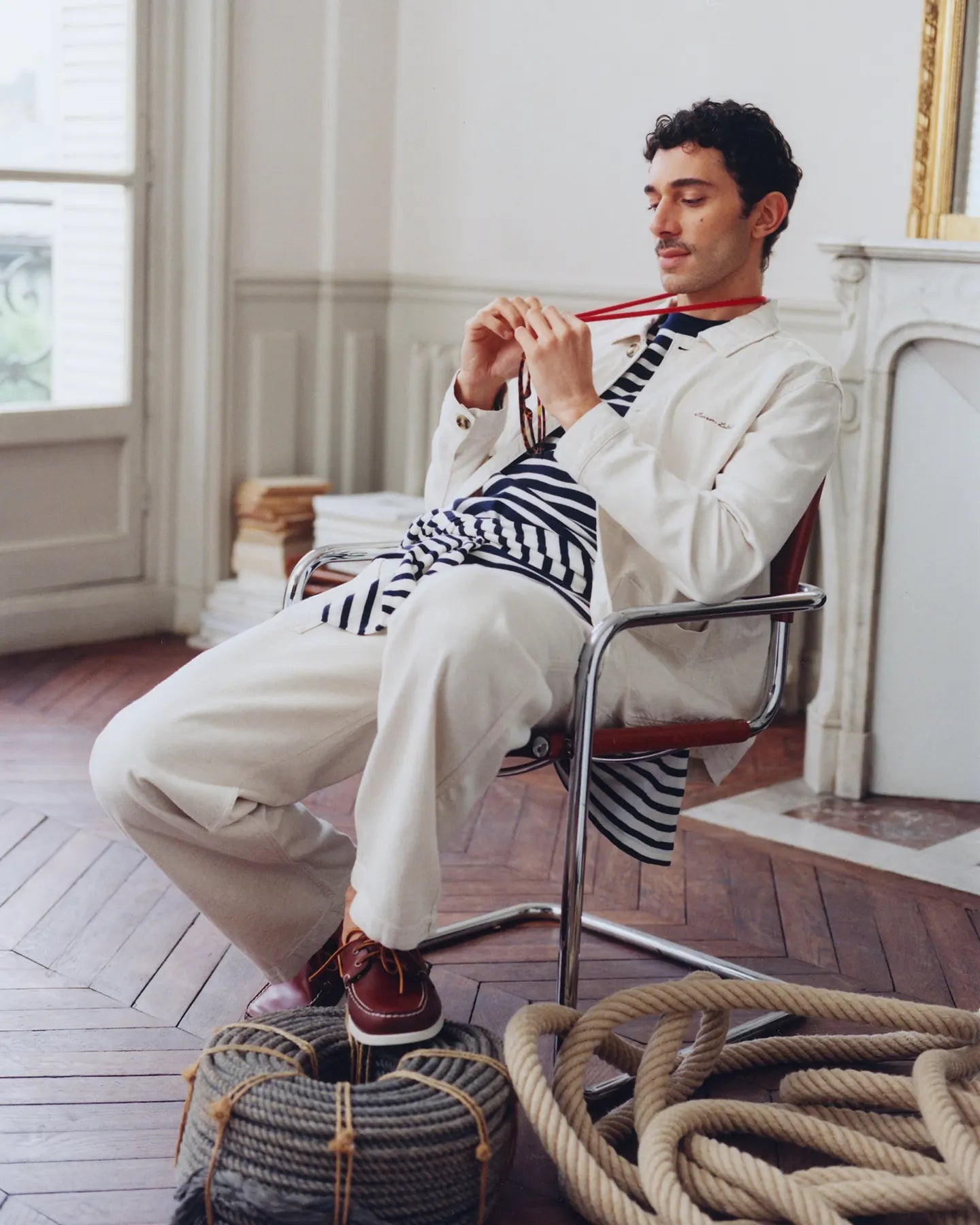 MAISON LABICHE Guigner Twill Lyocell Pant