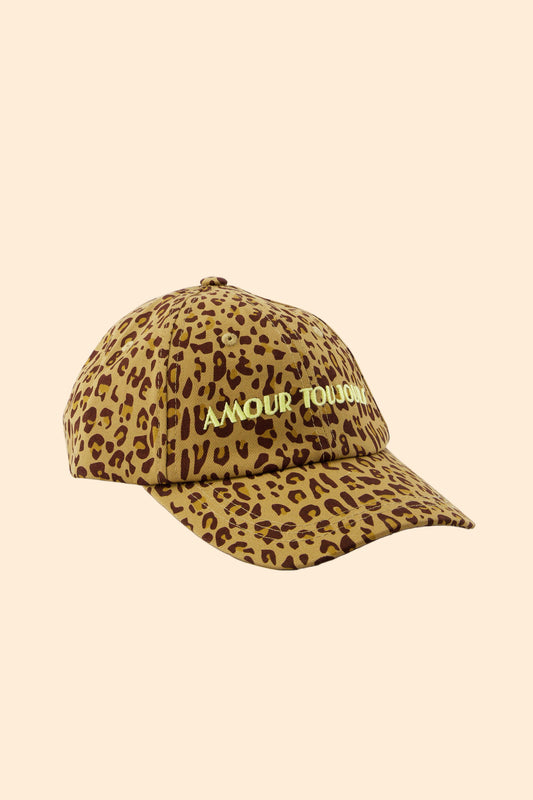 MAISON LABICHE Beaumont Amour Leopard Hat