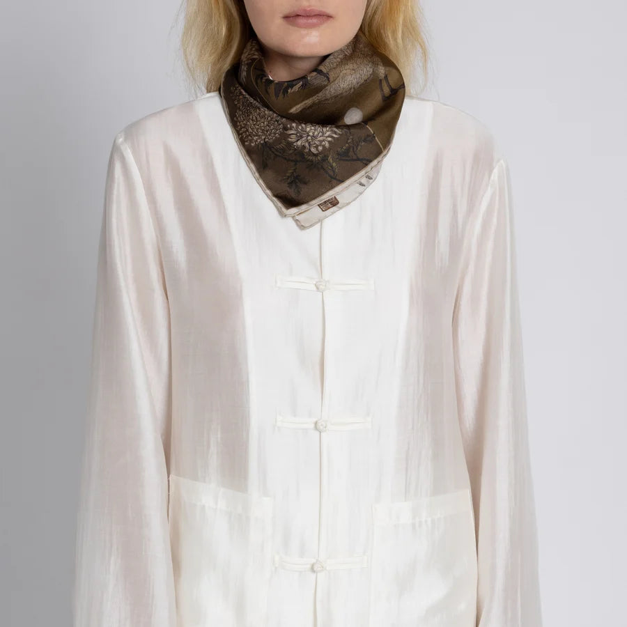SABINA SAVAGE Wind Dancer, Heaven Caller Silk Scarf