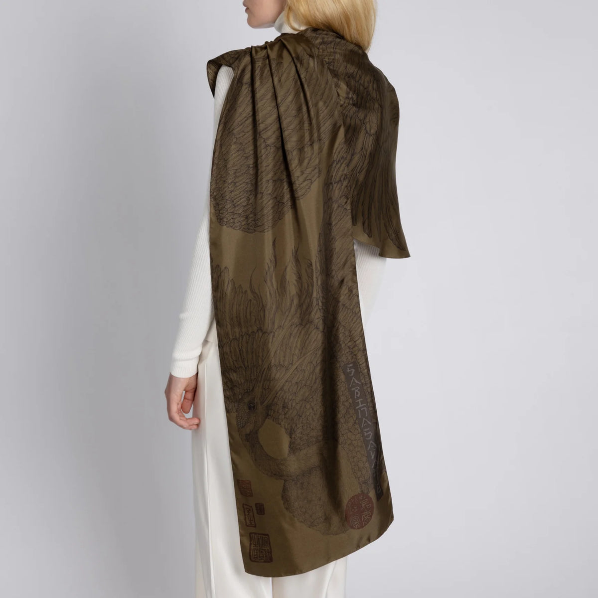 SABINA SAVAGE Wind Dancer, Heaven Caller Silk Drape