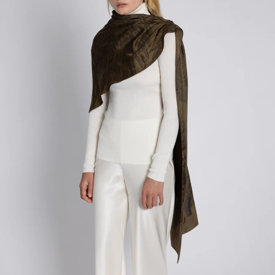 SABINA SAVAGE Wind Dancer, Heaven Caller Silk Drape