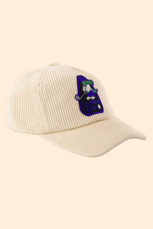 MAISON LABICHE Beaumont Patch Croco Golf Hat