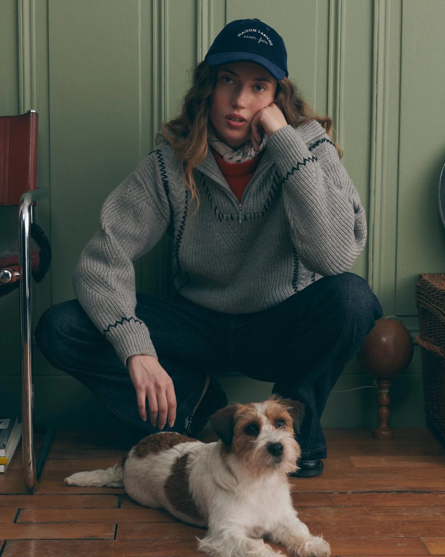 MAISON LABICHE Champaubert Wool Sweater