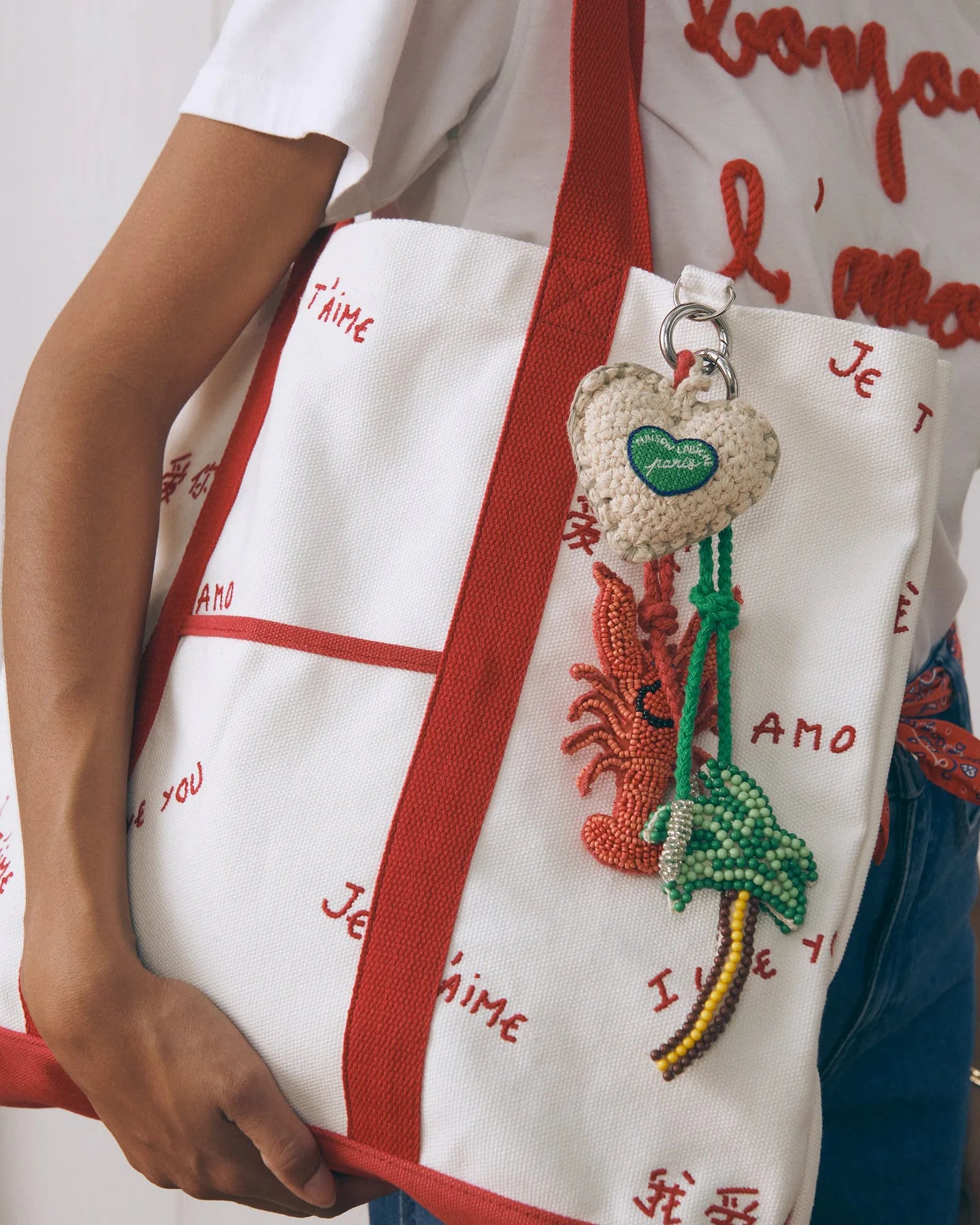 MAISON LABICHE Palm Tree Bag Charm