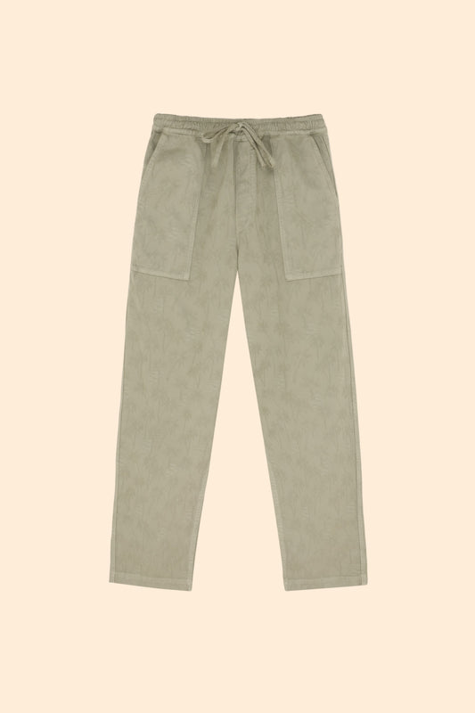 MAISON LABICHE Guigner Jacquard Cotton Pant
