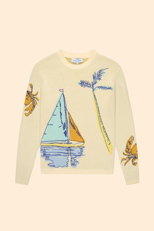 MAISON LABICHE Sailboat Sweater