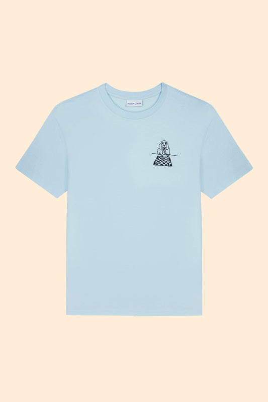 MAISON LABICHE Chess Dog T-shirt