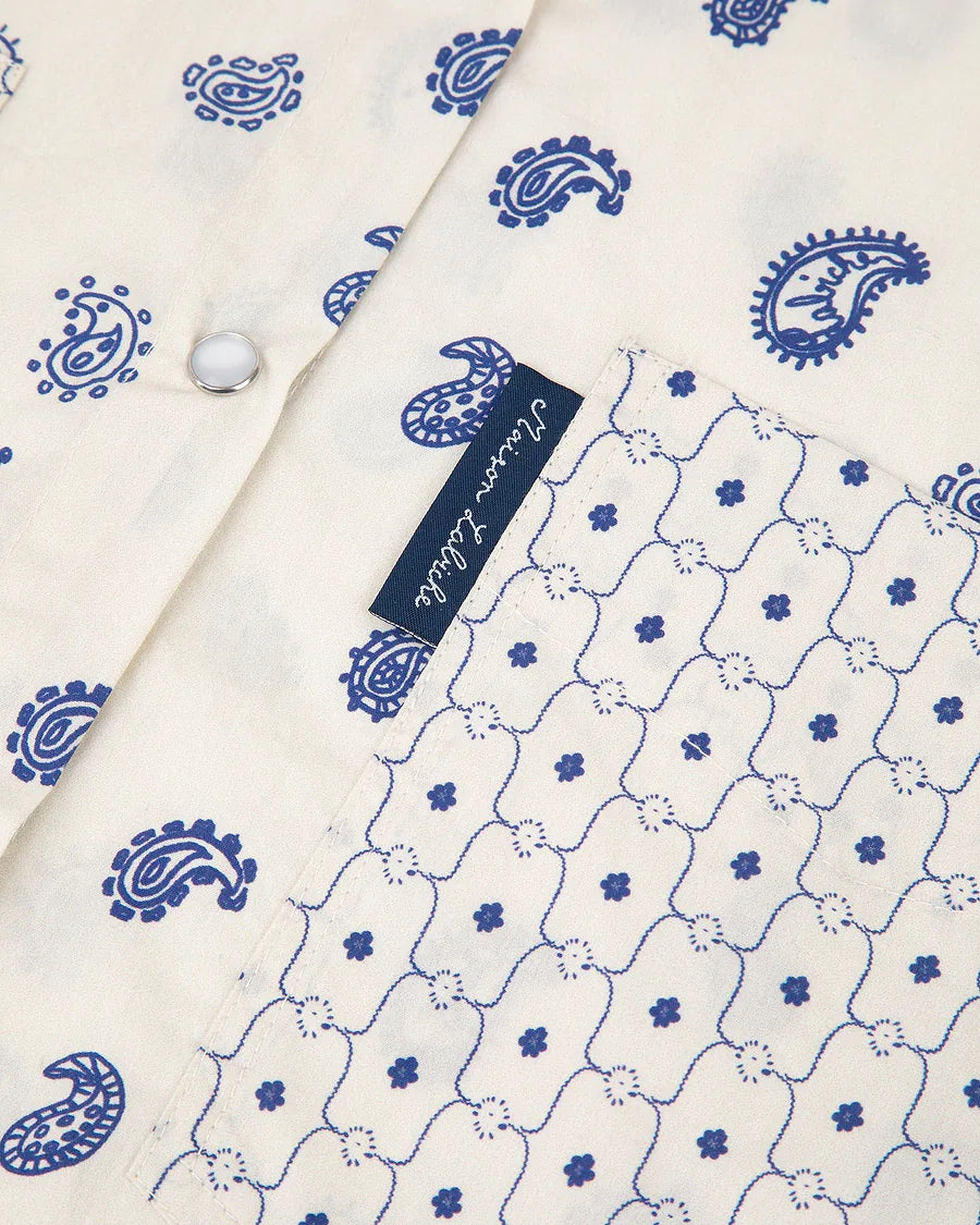 MAISON LABICHE Monselet Cashmere Print Shirt