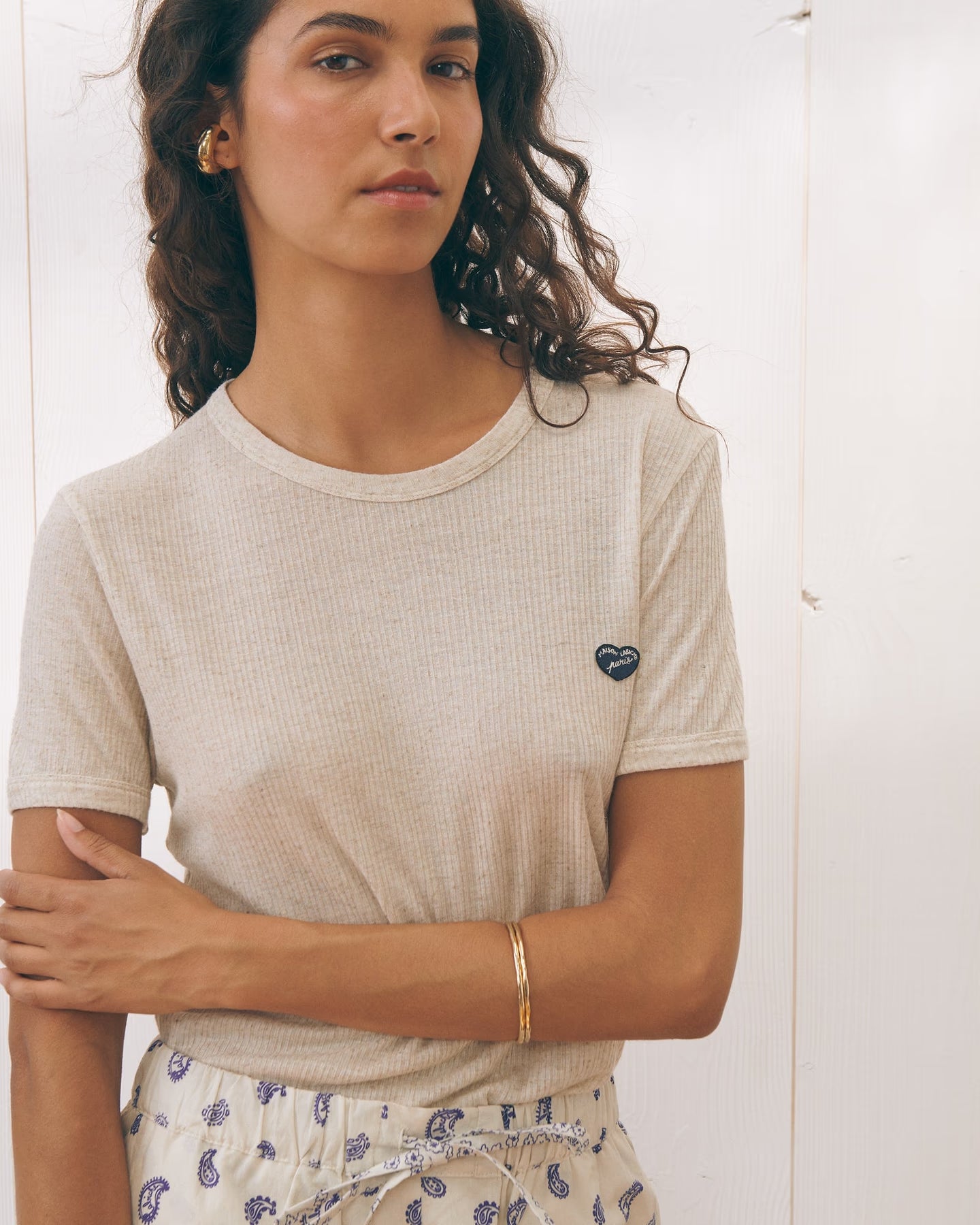 MAISON LABICHE Piat Mini Patch Coeur