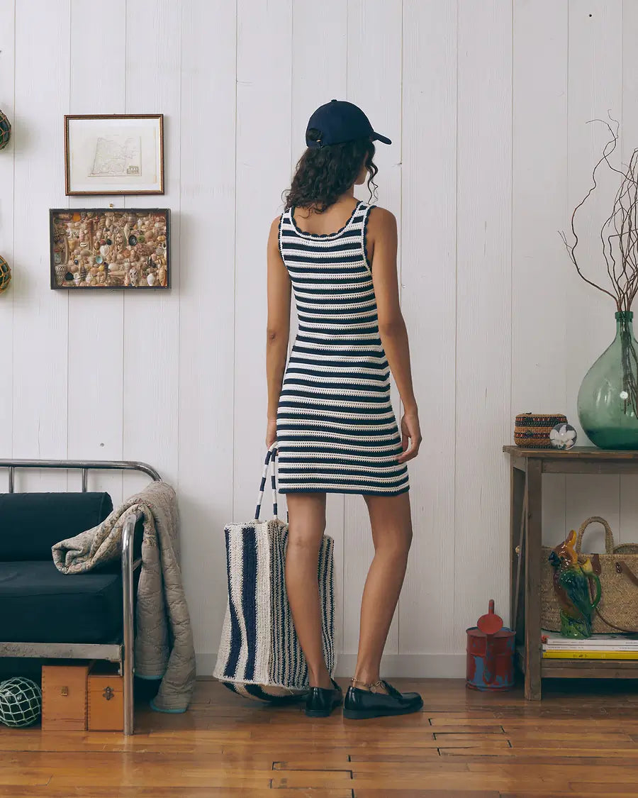 MAISON LABICHE Sache Cotton Patch Coeur Dress